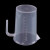 比鹤迖 BHD-6695 实验室塑料量杯 直柄烧杯(无盖)1000ml 5个
