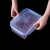 炬意（JY）塑料收纳盒食品级密封保鲜盒 小号冰箱冷冻可微波储物带饭餐盒 长方形6500ml 长35宽24高12cm 透明
