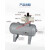 适用气动增压阀VBA10A-02增压泵VBA20A-03压缩空气气体加压VBA40A-04 VBA43A-04GN(含压力表消声器)