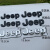 正炫适用吉普Jeep大切诺基 侧门字母标GRAND CHEROKEE车标 3D车标 一条 GRAND CHEROKEE（亚黑色）
