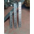 镀锌扁铁冲孔钢板紧固连接支架加宽加厚直条扁钢 长10厘米（2根装）宽40*厚3.75