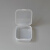 汇特益 塑料透明零件盒 透明605 内尺寸5*5*1.8cm 5个/组（单位：组）