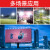 上海照明led门牌射灯投光灯室外广告牌支架招牌防水探照灯照 200W亚明广告牌射灯-1米加厚2