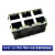 RJ45插座网络接口RJ11 8P8C 1x1 1x2 1x4 1x8 2x4 2x8 带灯百千兆 RJ45 2x3 带灯 带弹片