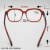 电焊眼镜平光劳保防尘镜焊工专用玻璃防护眼镜打磨护目镜 黑色镜片7# 5副装
