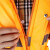 大杨RF723反光警示雨衣 多功能雨衣雨裤套装 桔红色180 防汛救援分体警示服