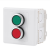 西门子 风机启停红绿两色按钮 86型  单位：个