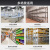 万迪诺201不锈钢仓储货架 超市展示置物铁架 多功能组合中型货架 四层200kg 主架 1500*500*2000mm