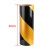 40CM宽度反光胶带黄黑红白反光贴反光警示胶带贴耐磨反光地板条 40cm黄黑斜纹反光胶带-45米