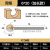 丸球刀木雕根雕刀头直柄雕刻打磨头木工球形圆球刀6mm工业品 加长柄 6*20*95mm 均码