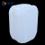 固乡 塑料桶 水桶 10升方形酒桶 10公斤化工桶 堆码桶 废液桶  白色10L