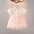 圣瓦森女童连衣裙夏季2023新款洋气时髦女宝宝夏款婴儿童装公主裙子1岁4 粉红色 73cm
