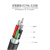 定制Type-c千兆网卡笔记本平板外接网线RJ45转接头手机网线转换器 USB百兆网卡白色