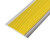 鼎红 楼梯防滑条PVC胶条自粘踏步台阶贴地面防滑压条黄灰色宽6cm*长1m
