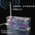 沁度收音机组装套件fm调频电路板制作 单片机diy电子制作焊接练习散件SN8303 收音机散件+外壳