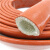 圣滨硅胶玻纤套管 耐高温防火套管 隔热套管 耐热耐火套管 石棉保护管 内径50mm一米