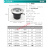 D水底灯水下地埋灯游泳池灯七彩防水12V/24V不锈钢嵌入式地灯 15W-七彩RGB