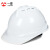 一盾免费印字 一盾安全帽工地施工男领导建筑工程电力头盔定制logo印字 白色 V型透气