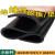 橡胶垫工业黑色皮垫防震防滑耐磨厚减震胶皮绝缘板橡皮软耐油垫片 200*200*3mm
