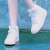 耐克（NIKE）休闲鞋女鞋2023秋季新款运动鞋Ebernon Mid板鞋AQ1778-100 AQ1778-100白色 36.5