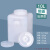 废液桶废水桶100kg/L立式塑料桶加厚白色方桶塑料实验室桶50L带盖 10L立方【加厚】 装水20斤左右