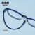 韩国超轻青少年学生专用TR90镜架系列近视弱视可配度数光学眼镜框 C6 深蓝框