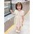 婉曼朵1-6岁小女孩岁穿的裙子女宝宝公主裙夏季2021新款女童连衣裙儿童 白色 80cm