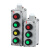LA53-1H 2H 3H 4H防爆防腐控制按钮盒按钮急停按钮盒自锁控制 LA53-2H绿钮+红钮