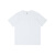 安巧象 纯棉纯色T恤小白T宽松透气排汗夏季上班族短袖 白色 2XL 