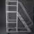 装卸车仓库移动平台梯楼梯登高车梯超市货梯子理货梯车取货凳定制 2.5米平台高