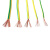 国标双色接地线BVR1.5/2.5/4/6平方黄绿双色接地线多股软铜线双色 4平方蓝色100米