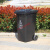 适用户外大码120升塑料带轮上海干湿垃圾分类垃圾桶双桶脚踏工业环卫 20L双桶(黑干垃圾+棕湿垃圾)