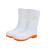 风一顺(FENGYISHUN) 耐油耐酸碱食品卫生靴 雨靴防水靴 白色 508中/高29cm 36码