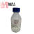 媚喆 MZ瓶子 无色丝口玻璃试剂瓶 500ml透明蓝盖