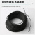 标燕（Biuyum）包塑圆扁铁芯扎丝 捆扎捆绑电镀锌铁线黑白塑料打包用铁丝 黑/白扁0.75(60米/卷)