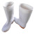 劳保专业防化雨靴安全经典黑色高筒橡胶底耐油酸碱耐摩实用结实 白色 39