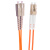 多模光纤跳线双模双芯SC-LC 5/10米15/20/30米 光钎尾纤电信级 桔红色 30m