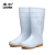 SF-9-03雨靴白色靴防水防滑耐油耐酸碱耐腐蚀中高筒雨靴 白色雨靴（1双） 37