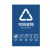 安燚  厨余垃圾（国标1） 垃圾桶分类标识贴纸墙贴北京上海杭州深圳垃圾分类提示贴GNG-552