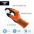 多给力(Wonder Grip)WG-320防寒天然乳胶冬季加绒低温环境劳保防护手套 1双 8M