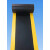 警示边防滑pvc地垫黄色边塑胶垫车间仓库防水防滑阻燃垫工厂地板 黑色+黄边 1米宽度*1米长 要几米拍几份