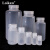 广口加厚塑料瓶HDPE塑料大口圆瓶聚PP白棕色样品留样瓶半透明试剂 HDPE(本白)125ml10个洁净包装