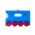 钢米 四轮计数磁性标签 6.5*10cm 蓝色 10个 1310218