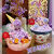 北创网红紫薯芋泥桶水果麦脆蛋糕装饰烘焙原材料巧克力片香芋味松露脆 柠檬味500g