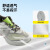 基诺浦（ginoble）儿童跑步鞋2024夏季男女凉鞋5-12岁休闲透气运动鞋GZ890 黑色/白色 205mm 脚长20.1-21cm