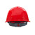 千孚亿嘉 ABS安全帽 小沿带透气孔 高强度 红色