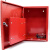 手提式工地临时配电箱220v三级移动室内装修用电源配电箱明装加厚 玫红色