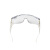 代尔塔（DELTAPLUS） 101114 护目镜 访客防护眼镜防刮擦防风眼镜 五副装