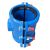鲁识 三通PE PPR球墨铸铁镀锌钢管分水器普通外接头 DN80×150-50丝口(2寸)