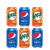 百事可乐可乐原味美年达橙味饮料330mL*12/24罐装碳酸汽水易拉罐多混合 随机混合12罐